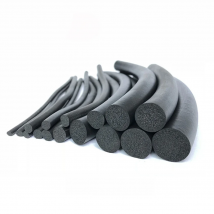 Black EPDM Rubber Foam Sealing Strip Round Sponge Cord Bar For Cabinet Door Seal 2/3/4/5/6/7/8/9/10/11/12/13/14/15/16/18/20mm