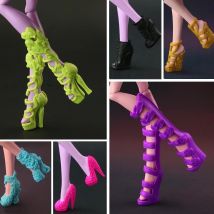 2025 New Colorful Accessories Original shoes for monster high doll fashion Umbrella shape shoes 17 style shoes available