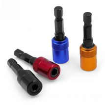 Adjustable Screwdriver Bit Extension Rod Hex Shank Electric Quick Transform Batch Head  Holder Tool 60mm