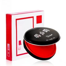 Deli 9859 9860 Stamp Ink Pad 89mm 100mm Stamp Pad Ink Pad Red Color Finance Stationery Ink Pad