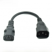 IEC C14 C13 Extension Cord 3m 5m UPS Cable IEC 320 C13 Power Extension Cable 0.2m 5M For PC Computer Monitor DMX DJ Stage Light