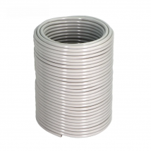 MUCIAKIE 1/4'' Micro PVC Tubing Garden Water Irrigation Hose 4/7mm Greyish White Pipe Drip Irrigation Tubing Watering Hose