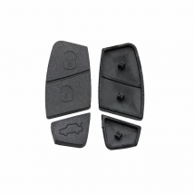 Cocolockey Rubber Key Pad Buttons In Black Color Fit For Fiat Punto Ducato Stilo Panda  3 Buttons New Replacement Pad 20pcs/lots