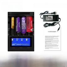 100% Original Vapcell S4 Plus Fast Charger V3 Version With Storage mode 12A Battery Charger for 18650 26650 21700 18350 AA AAA