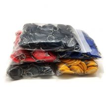 100pcs/Lot 13.56MHz Writable UID Rewritable Block 0 RFID Tag Key Fob for Clone 13.56MHz card Tags Copy RFID Cards