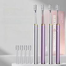 Electric Toothbrush Mental Thin Brush Body Specially for Women Pure Wisdom Beauty Soft DuPont Bristle