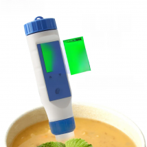 Yieryi Smart Bluetooth Food Salinity Meter for Salt Water ATC Brine Pickle Sodium Chloride Multi-parameter Tester 0.01-25.00%