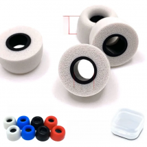 3 Pairs Replacement Earbud For QYC T1 T5 QCY E10 ZS10PRO C12ZSX Earphone Memory Foam Ear Tips For In-ear Earphone Ear Pads