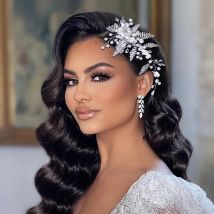 YouLaPan HP135 Pearl Woman Hair Comb Bridal Tiara Headdress Wedding Accessories Jewelry Bride Hair Clip Bridesmaid Headpiece