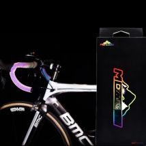 MOTSUV Road Bike PU+EVA Bicycle Handlebar Tape Belt Dimming Reflective Band Strap Belt Gradient Color-Changing Bicycle Accessory