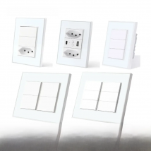 Zemismart Zigbee Smart Brazil Socket and Zigbee Light Switch 1/2/3/4/6 Gangs Tuya APP Alexa Google Home Voice Control 10A Tomada