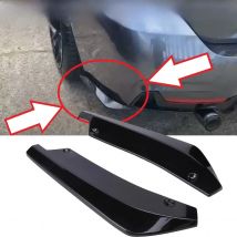40CM Rear Bumper Splitter Side Spoiler Canards Diffuser Sticker Trim Cover Universal for BMW F30 F31 F32 F33 F22 Car Accessories