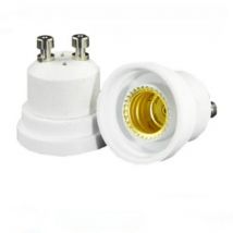 2pcs GU10 to E14 E12 GU10 MR16 G5.3 G9 E26/E27 CFL LED Light Socket Lamp Bub Base Holder Converter Adapter