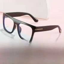 Luxury Brand Designer Oversized Square Reading Glasses Unisex Women Men Optical Magnifier Glasses Eyeglaases Frame