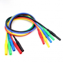 TL652 High Quality 13AWG flexible silicone extension test leads 4mm male Banana Plug to Female socket