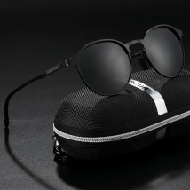 BARCUR Temples Sunglasses Women Polarized Fashion Sun Glasses Driving Round Ladies Sunglass