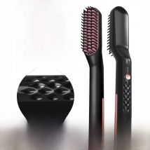 3 in1 Beard Straightener Dropshipping Niche Product Quick Heat Electric Straightener Curl Men Women Multifunctional Hair Styling