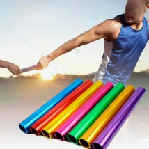 Aluminum Alloy Relay Baton Track And Field Athletics Running Racing Match Game Sport Tool for Training Competition Tool Supplies