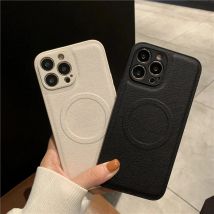 For Magsafe Personalized Name Case For iPhone 17 16 15 14 13 12 11 Pro Max 17 Air Customized Initials Wireless Charging Cover