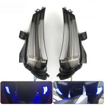 Pair Motorcycle Modified LED Front Turn Signal Running Lights Indicators Side Lamp for YAMAHA XMAX 250 X-max 300 2017 2018