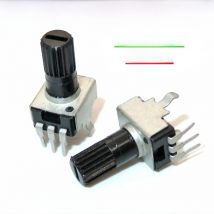 10PCS RV09 vertical handle length 12.5mm 20K 0932 adjustable resistance 3Pin B203 sealed rotary potentiometer