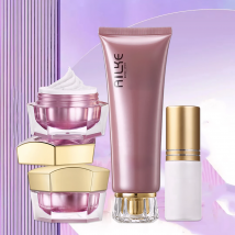 AILKE Face Cream With Hyaluronic Acid, Whitening, Moisturizing, Reduce Wrinkles, Dark Spots, for All Skin Types Beauty Set