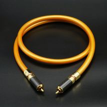 75Ohms  Digital Coaxial Cable Thick Conductor Dual Shielding SPDIF Wire For TV HiFi Audio DAC CD Player