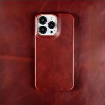 For Case iphone 16 Pro Max Cases Oil Wax Luxury Genuine Leather Cover For Iphone 17 16 15 14 13 XS Max X 8 Plus Phone Shell Capa