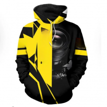Autumn men's hoodie camera pattern 3D printing fashion zipper hoodie unisex Harajuku casual street sweatshirt pullover HSK014