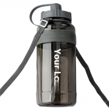 Large Water Bottles 2000ML Portable Outdoor Sports Safety Solid PC Plastic Drinking Cup Birth Gift Men Couple Customized Logo