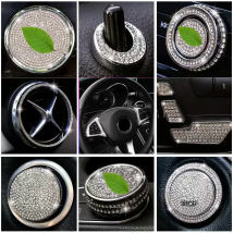 Diamond Trim Sticker For Mercedes Benz  W176 C117 X156 A CLA GLA Class Car Interior Decoration Accessories Sticker Car Styling