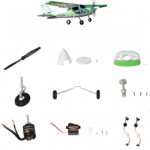 FMS 1800mm Ranger Spare Parts List Propeller Spinner Cowl Motor Shaft Mount Board Landing Gear ESC RC Airplane Plane Aircraft