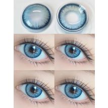 KSSEYE Colored Beautiful Pupil Contact Lenses 2pcs/pair VANSSA Soft Contact lens Yearly Lens