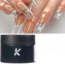 KODIES GEL 30g Clear Builder Nail Gel Polish Thicker Transparent Acrylic Hard Gel for Extension Manicure Nails Art Salon Quality