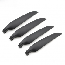 4PCS HY Electric Model Glider Flying Folding Paddle Dia 7-11inch Black Folding Propeller for RC airplane parts