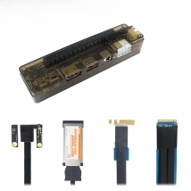 EXP GDC External Laptop Video Card Dock Notebook to Graphics Card Adapter Mini PCI-E NGFF M.2 A E Key Expresscard Interface
