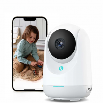 Botslab 3K 5MP Wifi 360°Smart Security Camera Auto Tracking AI Human and Motion Detection Night Vision Baby Camera
