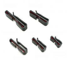 10pcs/pack Quick Slip Keeper Buckle clip Slider Black For Molle Tactical backpack Adjusting strap webbing 20/25/32/38/49mm