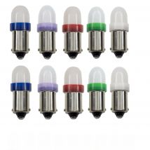 AC6.3V Bayonet LED Pinball Machine Light Lamps Replacement of Incandescent Bulbs #1893 #44 #47 #1847 Used in Receivers SA500 600