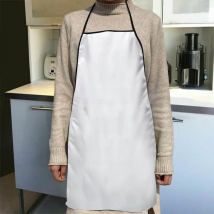 1Pcs Custom Logo Kitchen Apron Cartoon Dinner Party Cooking Apron Baking Accessories For Men Women Waterproof Oil-Proof  Fabric