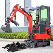 Fast Shipping China Cheap Small Digger Wholesale Compact Mini Excavator 1 ton minibagger Price small excavator customized sale