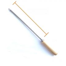 Long Brand Handle for Burning Mold Stamp on Cake Cookie Sweets, Personalized Iron Brass Mold Burning Handle 5mm and 6mm screw