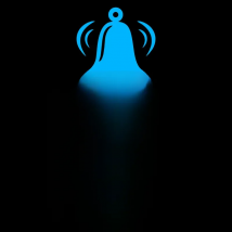 Ring the Bell Vinyl Switch Sticker Glow in the Dark Funny Cartoon Bell Sign Wall Sticker Bathroom Bedroom Door Decal Home Decor