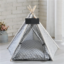 Haustier Zelt Haus Hunde bett tragbare abnehmbare wasch bare Tipi Welpen Katze Indoor Outdoor