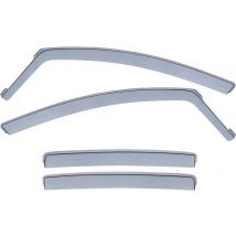 Deflectores Compatible con Opel Corsa E | 2015-2019 Derivabrisas Delanteros + Traseros