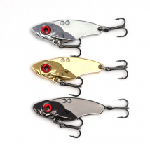 VIB Spoon Fishing Lure 3.5-7g Metal Spinner Fishing Bait Crankbait Bass Artificial Hard Baits Cicada VIB Fishing Tackle
