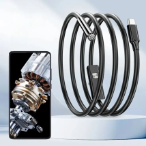 USB Endoscope for OTG Android Phone 5.5mm Borescope Inspection Snake Camera IP67 Waterproof with 6 LED Lights For Type C