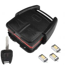 Key Shell Case For Vauxhall / Opel / Holden Astra Zafira Vectra Omega Frontera 3 Button Switch Car Key Fob Cover Replace Parts
