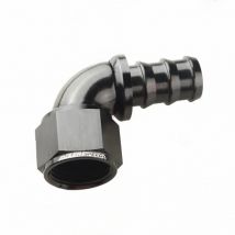 90 Degree AN12 12AN Aluminum Push On Lock Hose End Fitting Adapter