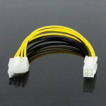 ATX 4 Pin Female to 8 Pin Male EPS Power Cable Cord Adapter PC Motherboard CPU Power Supply Line Extension Cable